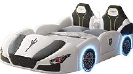 Autobett, Jungenbett in Sportwagenform, Rennbett,