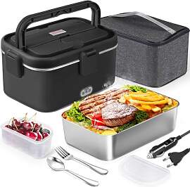AUTOPkio Elektrische Lunchbox 1,8L 80W, 12V 24V