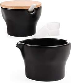 Autumnlife Milch und Zucker Set aus Keramik,