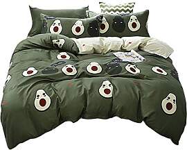 Avocado Trösterbezug 155x220 Jungen Mädchen