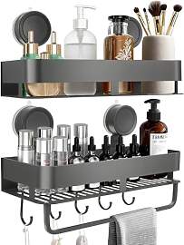 AWAOVV 2 Stück Duschablage Saugnapf Ohne Bohren,