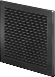 Awenta 200x200 mm Schwarz Lüftungsabdeckung –