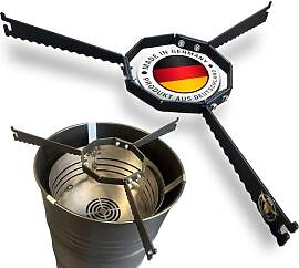A. Weyck Tools Auflageeisen für 80cm Feuerplatte