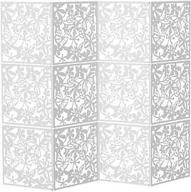awolsrgiop 12 Pcs Raumteiler Bildschirm Weiß