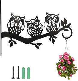 AWSOLAR Metal Blumenampel Halterung, Robuste