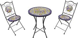 AXI Amélie Bistroset 3-teilig mit Mosaik Design