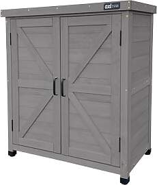 AXI Felix Gartenschrank aus Holz in Warmes Grau |