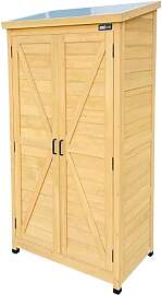 AXI Hugo Gartenschrank aus Holz in Braun |