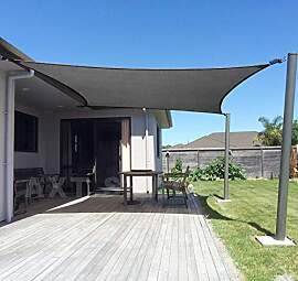 AXT SHADE Sonnensegel Rechteckig 3x4m Atmungsaktiv 