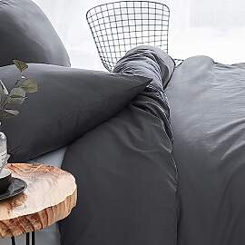 AYSW Bettwäsche gebürstet Microfaser 2 Bettbezug 