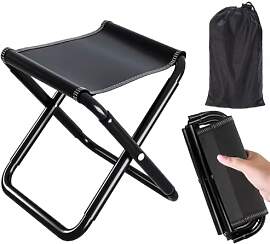 Ayucanpeng Tragbarer Klapphocker,Camping Hocker,