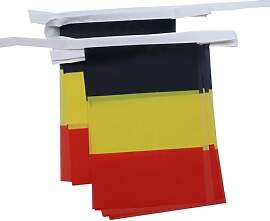 AZ FLAG - Fahnenkette Belgien 6 Meter Mit 20