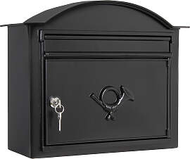 B13 Briefkasten Schwarz