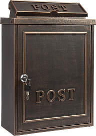 B6 Briefkasten Bronze