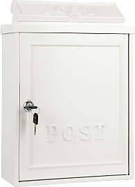 B6 Briefkasten Weiß
