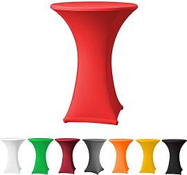 Babat Stehtischhusse Stretch in Farbe rot und