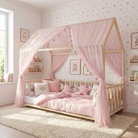 Baby Fancyroom Betthimmel für Hausbett,