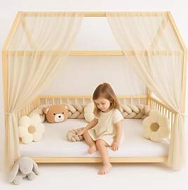 Baby Fancyroom Betthimmel für Hausbett