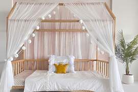 Baby Fancyroom Hausbett Himmel Betthimmel