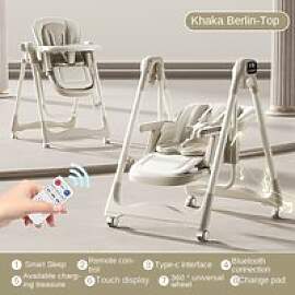 Baby-Hochstuhl mit Schaukelfunktion, Elektrischer