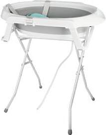 Babybadewanne mit Badewannenhalterung, faltbar,
