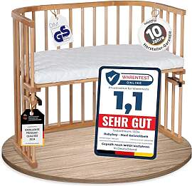 babybay Maxi extra großes Beistellbett aus
