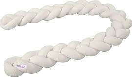 Babybay® Nestchenschlange Waffelpiqué geflochten 