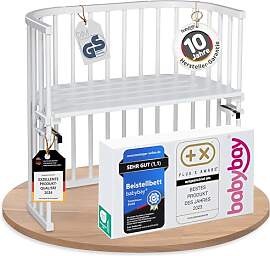 babybay Original Beistellbett aus massivem