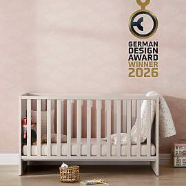 Babybett PAIDI "LITTLE SNU 70x140cm in Beige