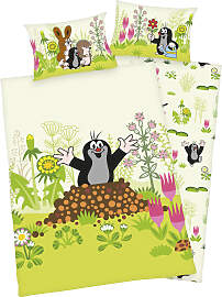 Babybettwäsche "Der kleine Maulwurf",