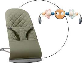 Babybjörn Bundle Babywippe Bliss Baumwollmix