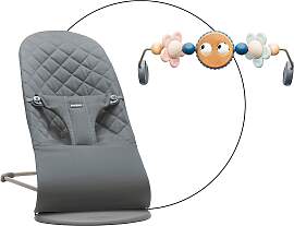 Babybjörn Bundle Babywippe Bliss gewebt inklusive 