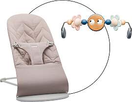 Babybjörn Bundle Babywippe Bliss gewebt inklusive 