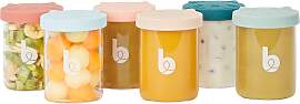 Babymoov 6er-Pack ISY Aufbewahrungsbecher Glas