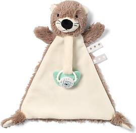 BabyOno Toy Kuscheldecke mit Clip Otter Maggie 1