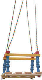 Babyschaukel ‘Swing’ aus Massivholz mit