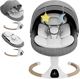 Babywippe Elektrisch, 0–6 Monate, max. 9 kg,