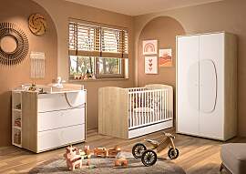 Babyzimmer-Komplettset GALIPETTE "BASILE SET