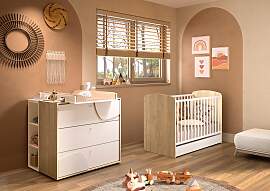 Babyzimmer-Komplettset GALIPETTE "BASILE SET