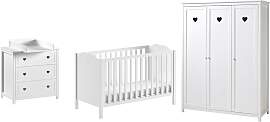 Babyzimmer-Komplettset VIPACK "Amori 4-tlg.