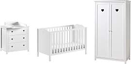 Babyzimmer-Komplettset VIPACK "Amori Set
