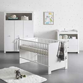 Babyzimmer Olivia Weiß