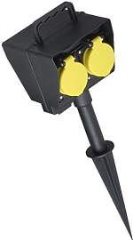 Bachmann 394.180 Gartensteckdosen 2-fach
