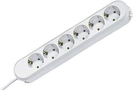 BACHMANN Steckdosenleiste SMART 6-Fach 5m