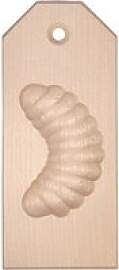 Backform Vanillekipferl Ahornholz 14 cm