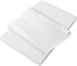 Backpapier Zuschnitte Weiß 100 Stk