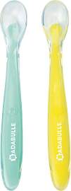 Badabulle Silicone Spoons Löffelchen 3 m+ 2 St.