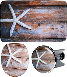 Badaccessoire-Set SANILO "Bahia", braun