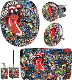 Badaccessoire-Set SANILO "Graffiti",