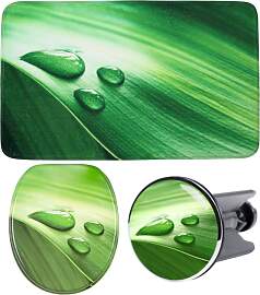 Badaccessoire-Set SANILO "Green Leaf",